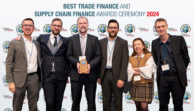 Preisverleihung: Crédit Agricole CIB von Global Finance Magazine als „Best Bank in Export Finance” ausgezeichnet
